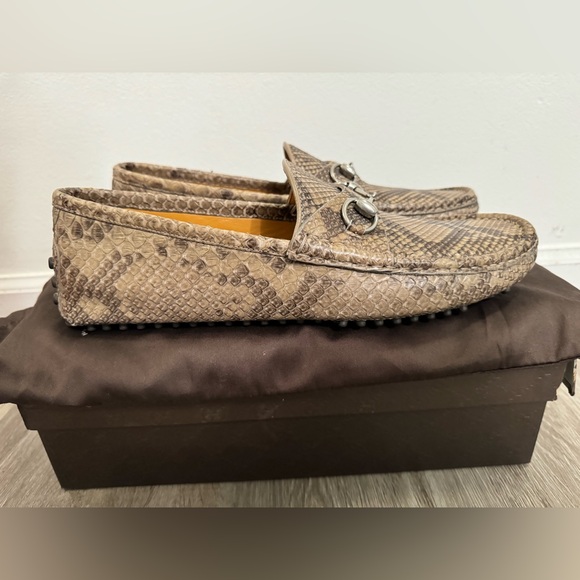 Gucci python loafers - Picture 5 of 11